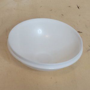 Vintage Tupperware 491 Dip Bowl Replacement White Plastic NO LID
